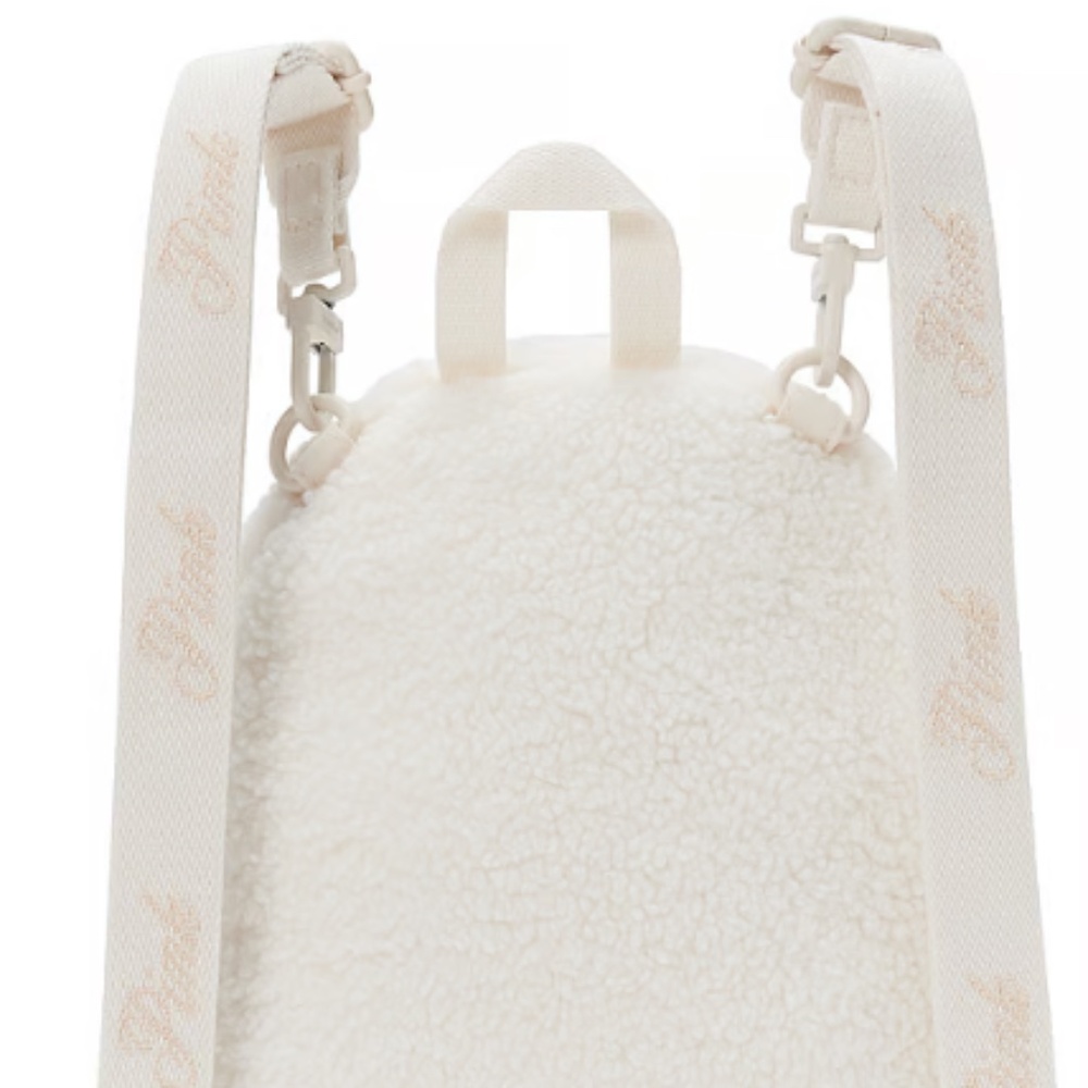 PINK MINI CONVERTIBLE BACKPACK Cozy White Shell New with tag - Picture 4 of 11